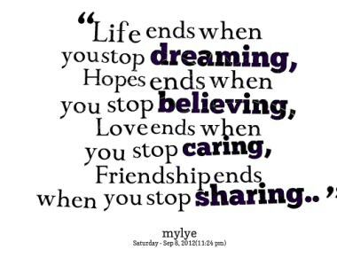 Detail Sharing And Caring Quotes Nomer 19