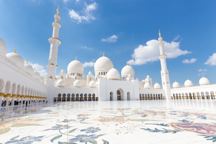 Detail Sheikh Zayed Masjid Nomer 20