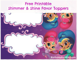 Detail Shimmer And Shine Birthday Card Template Nomer 22