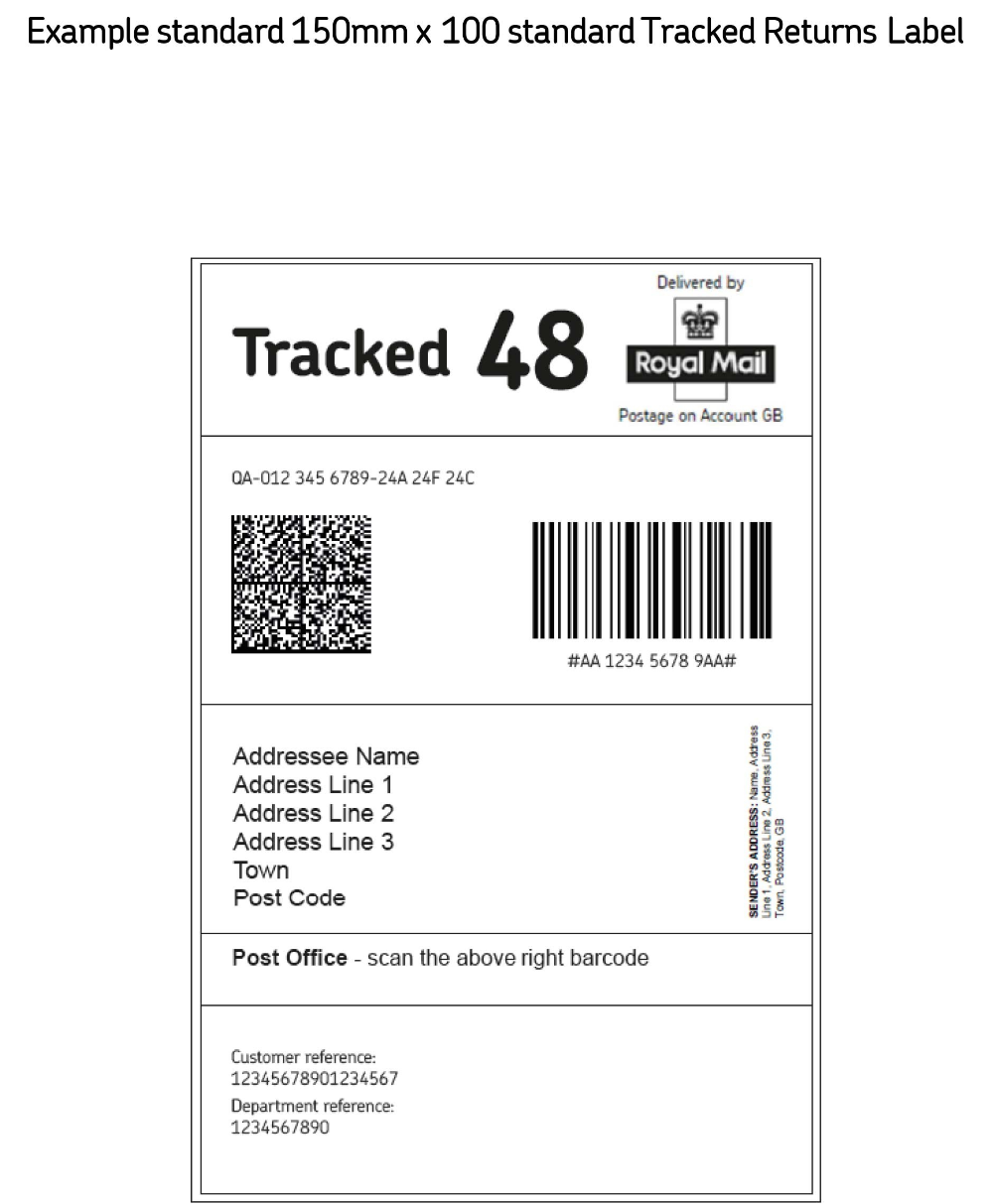 Detail Shipping Address Label Template Nomer 2