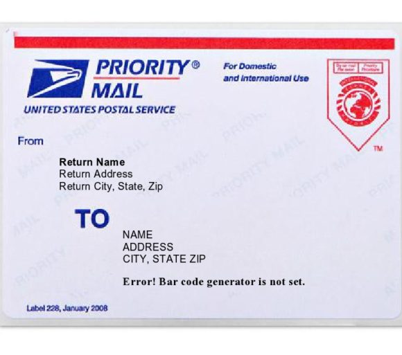 Detail Shipping Address Label Template Nomer 15