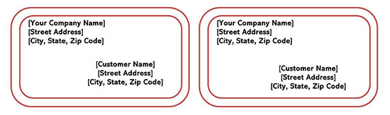 Detail Shipping Address Label Template Nomer 3