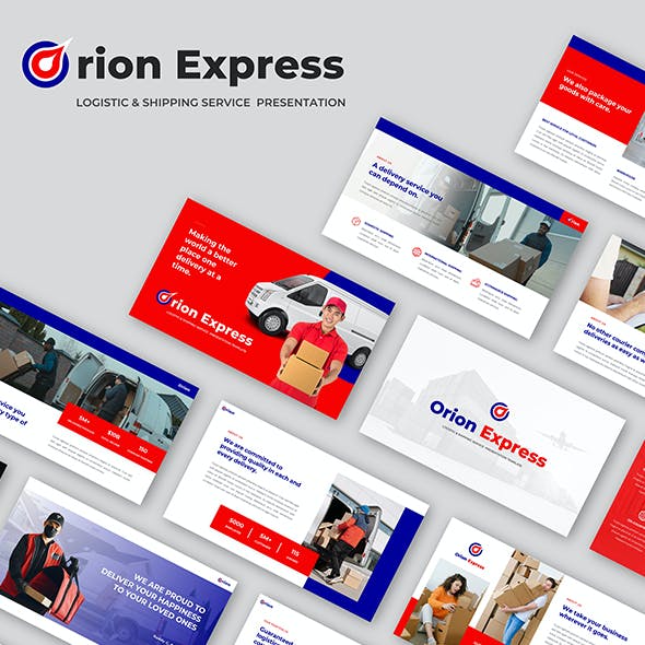 Detail Shipping Presentation Template Nomer 21