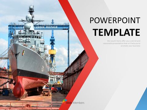 Detail Shipping Presentation Template Nomer 50