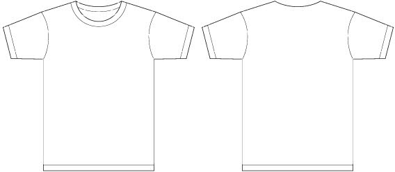 Detail Shirt Template Eps Nomer 2