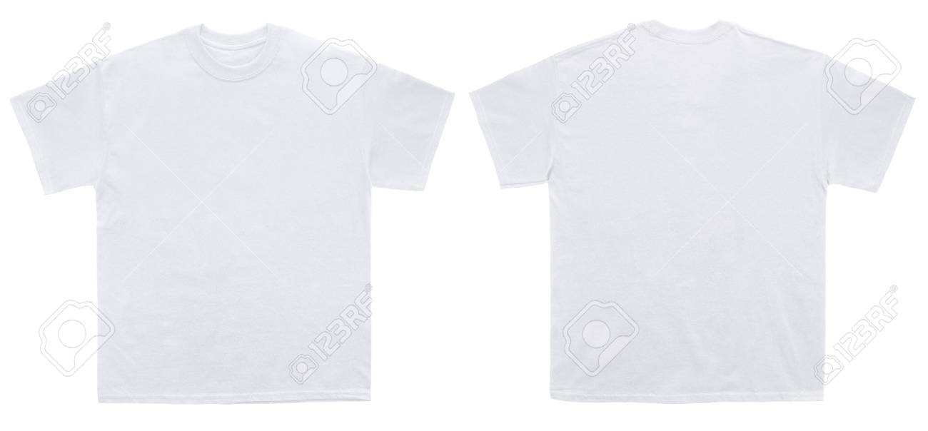 Detail Shirt White Template Nomer 19