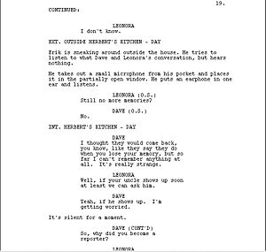 Detail Short Film Screenplay Template Nomer 20