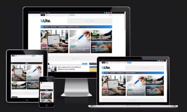 Detail Sigma Blogger Template Nomer 8