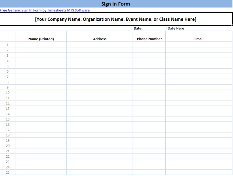 Detail Sign In Form Template Nomer 18