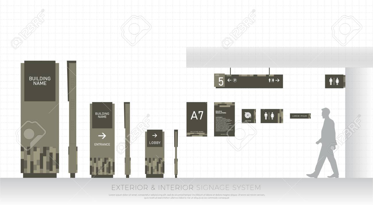 Detail Signage Design Template Nomer 17