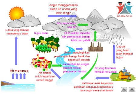 Detail Siklus Air Panjang Dan Penjelasannya Gambar Lingkungan Hidup Nomer 14