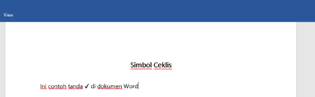 Detail Simbol Ceklis Di Excel Nomer 40