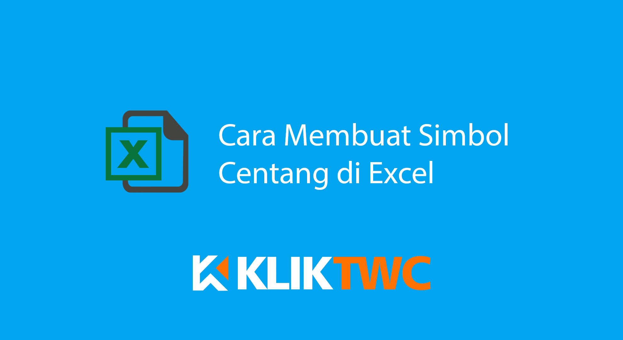 Detail Simbol Ceklis Di Excel Nomer 48