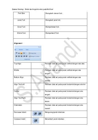 Detail Simbol Ikon Microsoft Excel Nomer 10