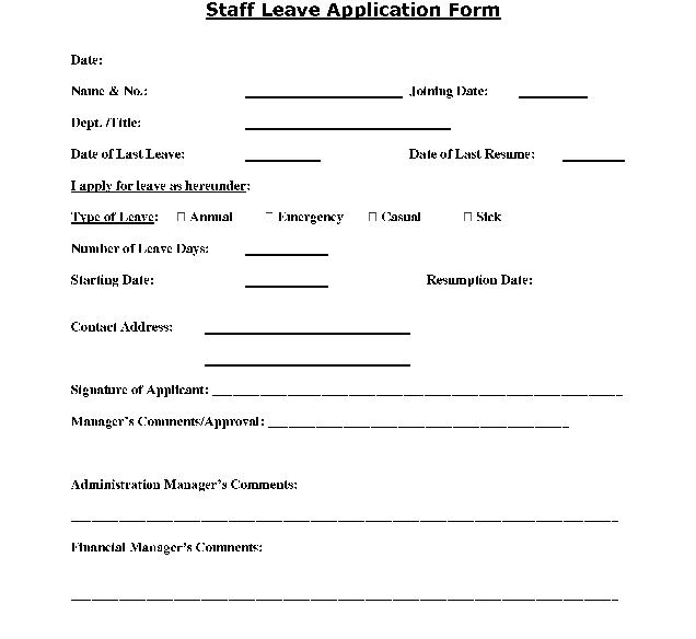 Detail Simple Application Form Template Nomer 31