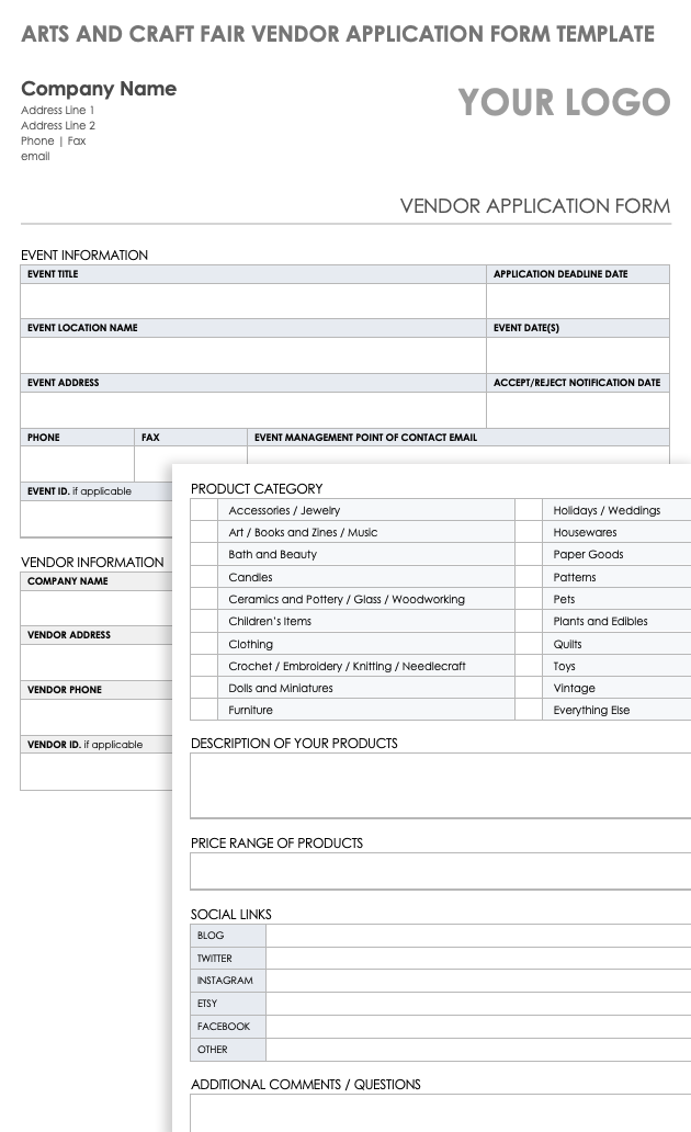 Detail Simple Application Form Template Nomer 42