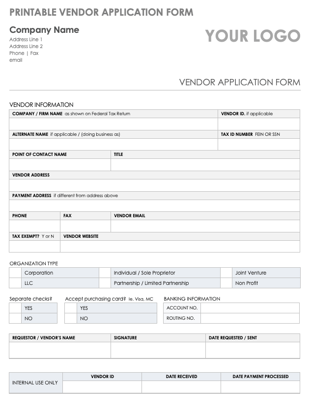 Detail Simple Application Form Template Nomer 7