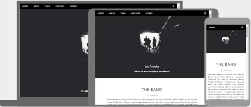 Detail Simple Bootstrap Template Nomer 32