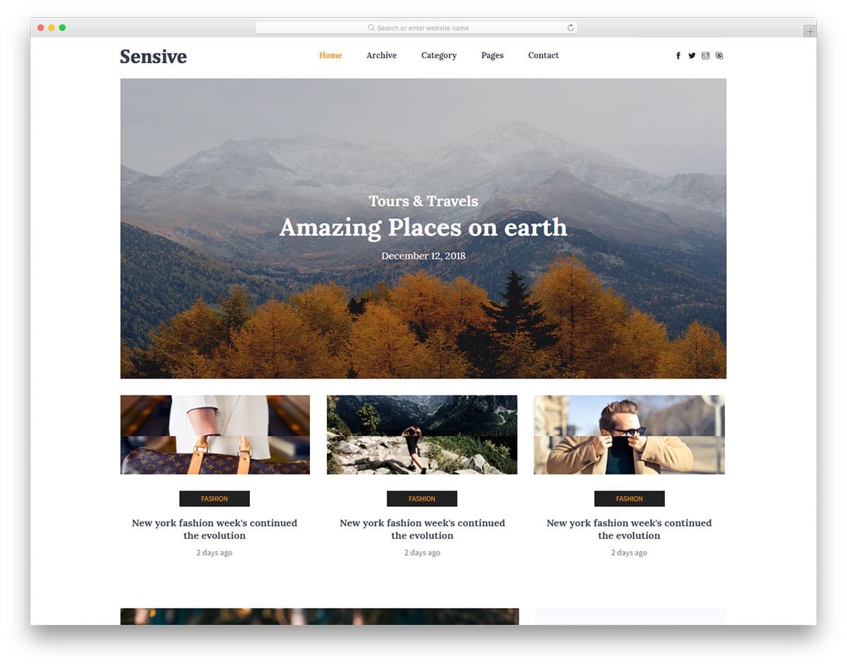 Detail Simple Bootstrap Template Nomer 49