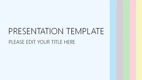 Detail Simple Free Ppt Template Nomer 46