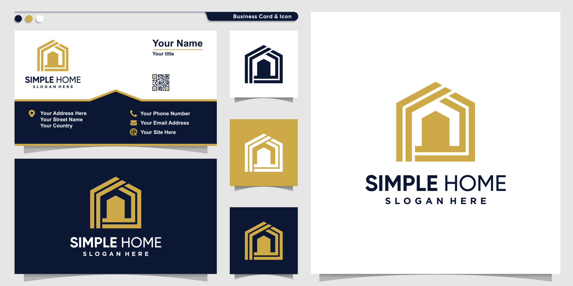 Detail Simple House Template Nomer 30