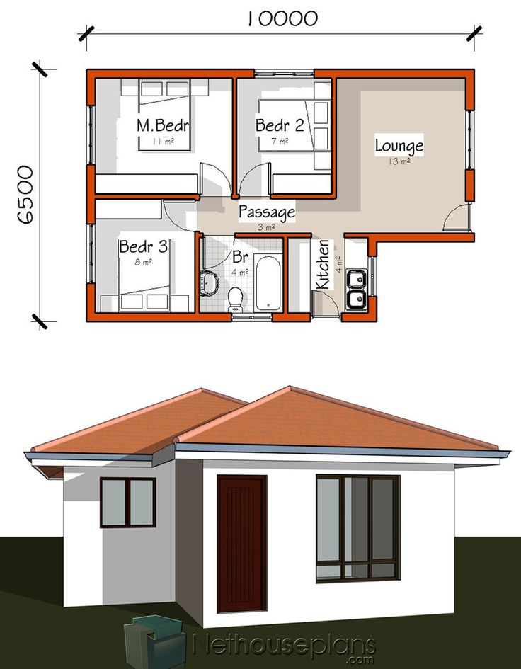 Detail Simple House Template Nomer 31