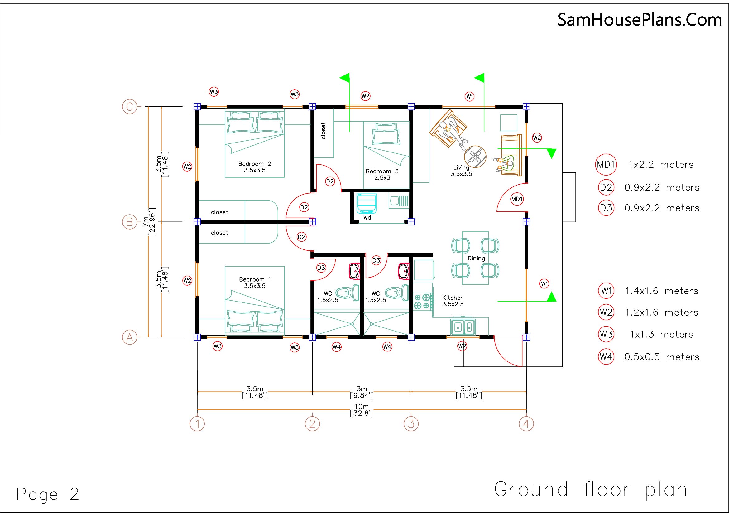 Detail Simple House Template Nomer 46