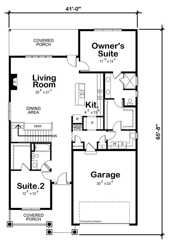 Detail Simple House Template Nomer 6