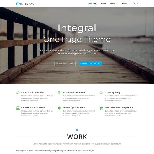 Detail Simple Landing Page Template Free Nomer 47