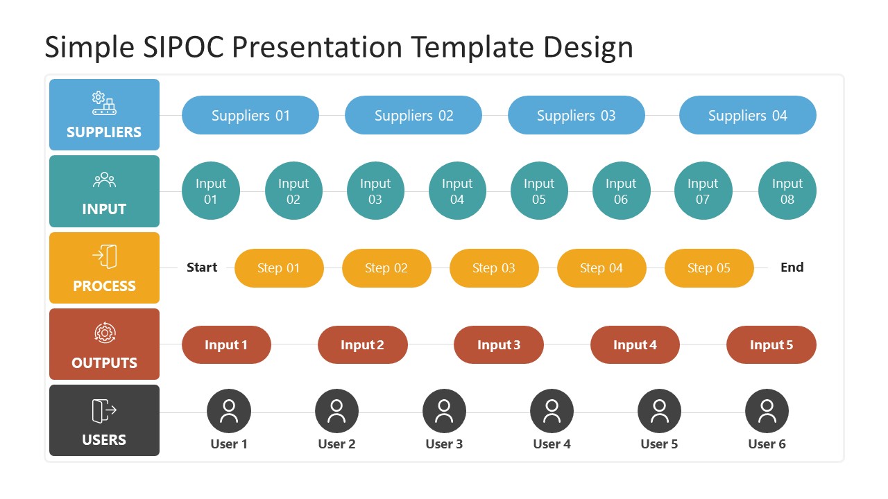 Detail Simple Powerpoint Template Design Nomer 51