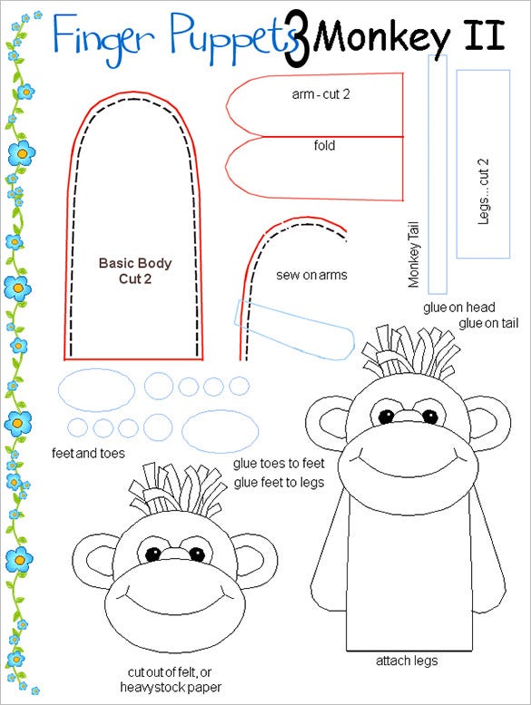 Detail Simple Puppet Template Nomer 18