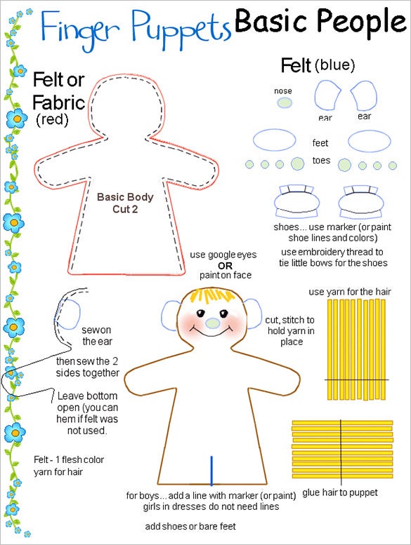 Detail Simple Puppet Template Nomer 26