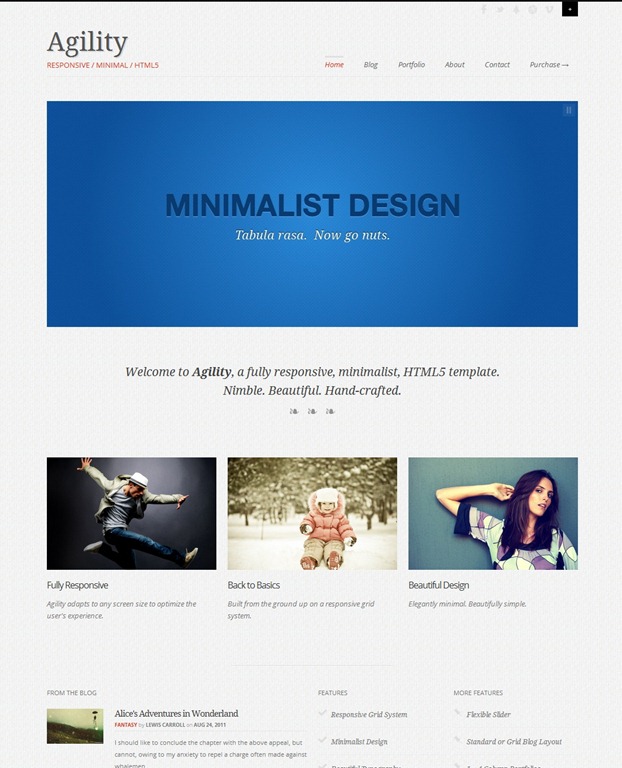 Detail Simple Responsive Html Template Nomer 15