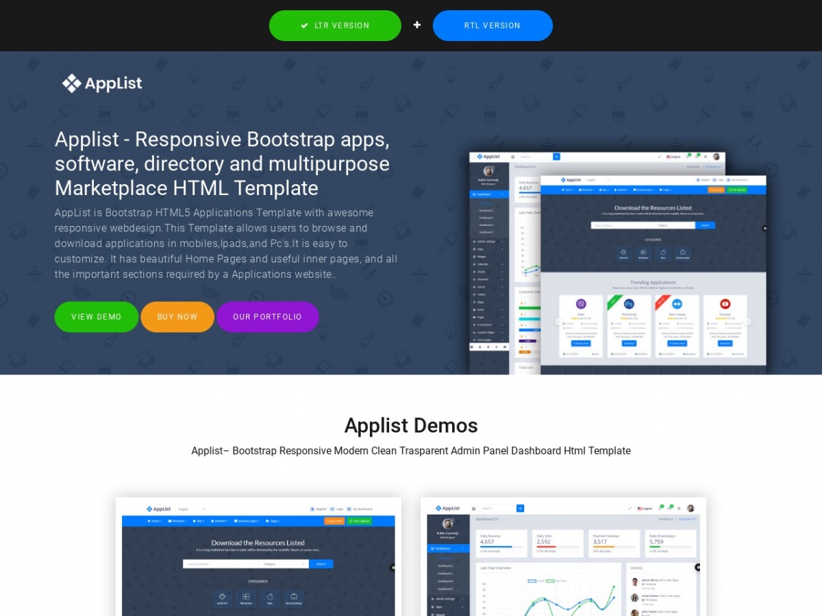 Detail Simple Responsive Html Template Nomer 24