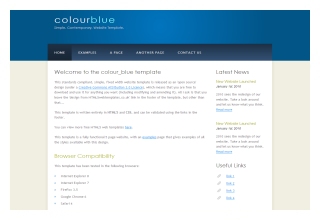 Detail Simple Responsive Html Template Nomer 32