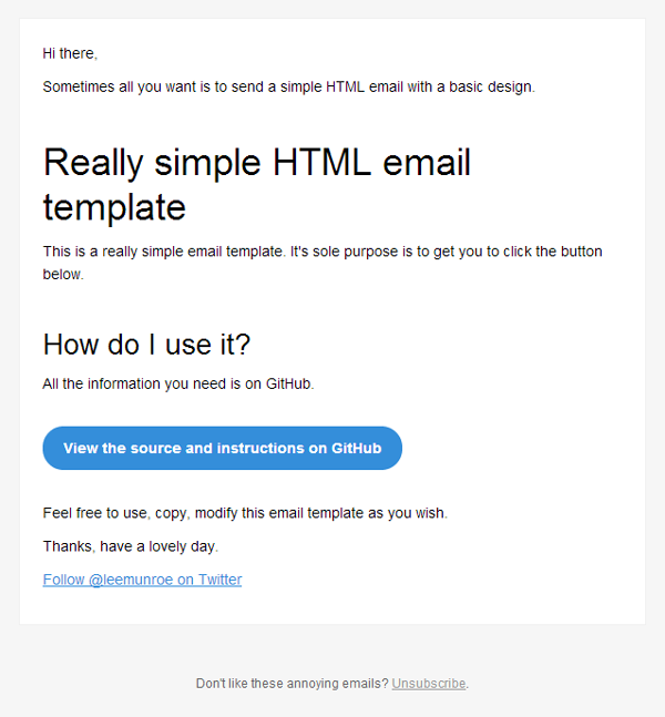 Detail Simple Responsive Html Template Nomer 34