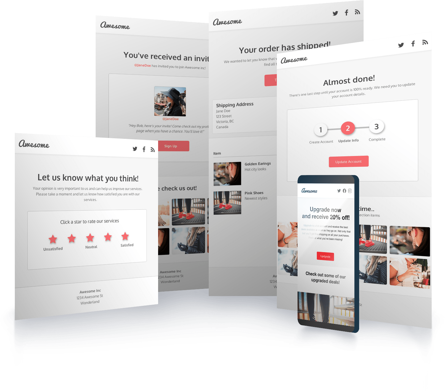 Detail Simple Responsive Html Template Nomer 40