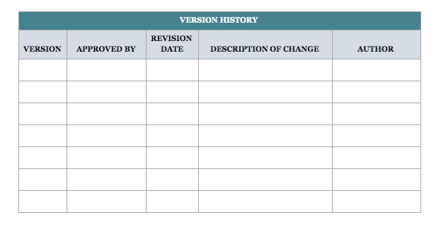Detail Simple Sop Template Nomer 43