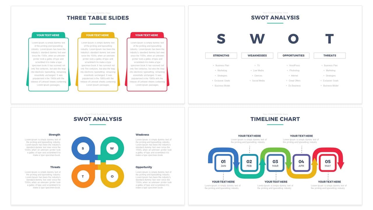 Detail Simple Template Powerpoint Free Nomer 26