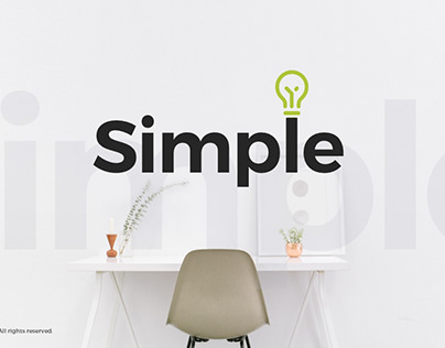 Detail Simple Template Powerpoint Free Nomer 35