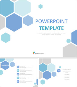 Detail Simple Template Powerpoint Free Nomer 6