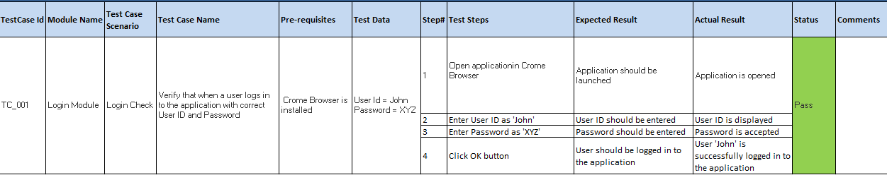 Detail Simple Test Case Template Nomer 28