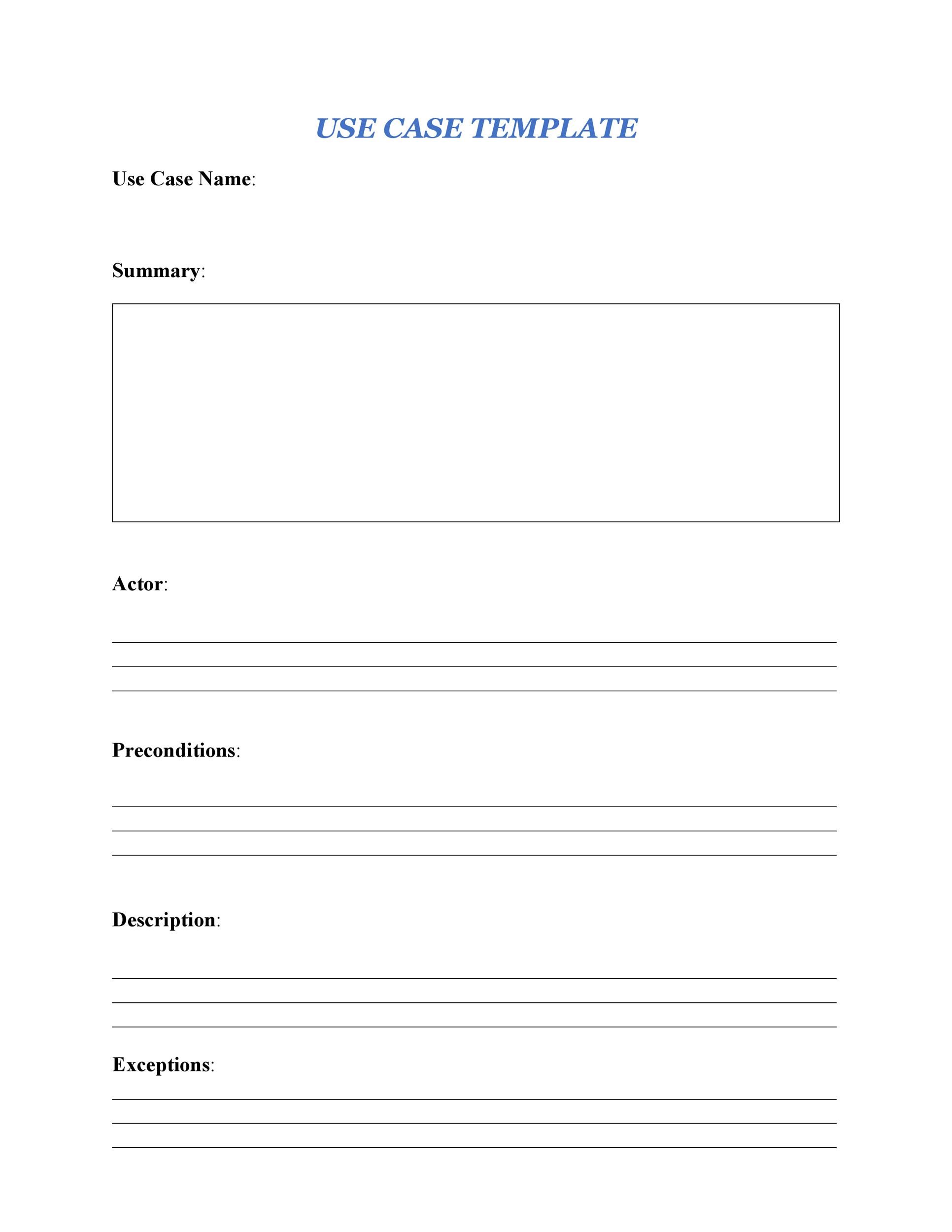 Detail Simple Test Case Template Nomer 42