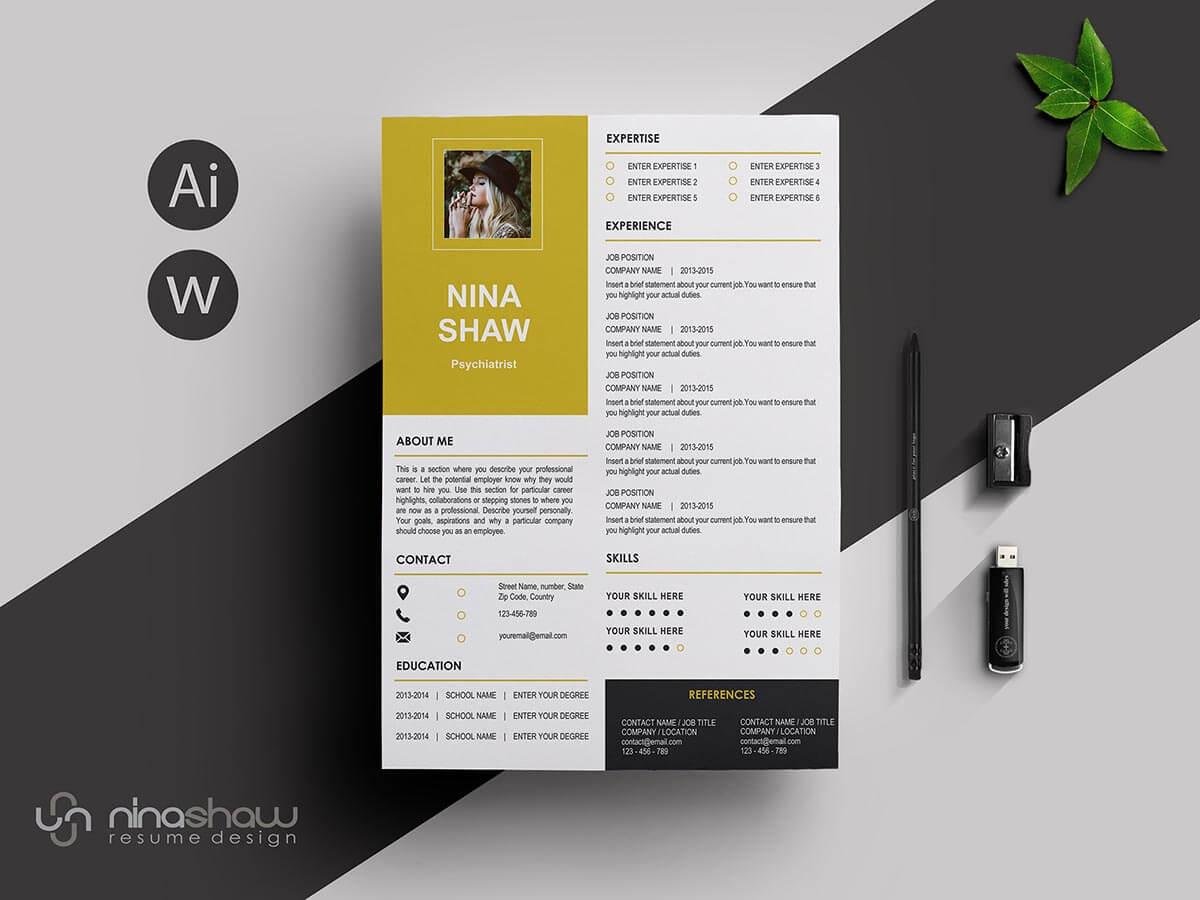 Detail Single Page Company Profile Template Nomer 25