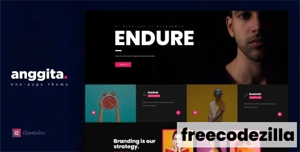 Detail Single Page Portfolio Template Free Download Nomer 25