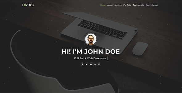 Detail Single Page Portfolio Template Free Download Nomer 26