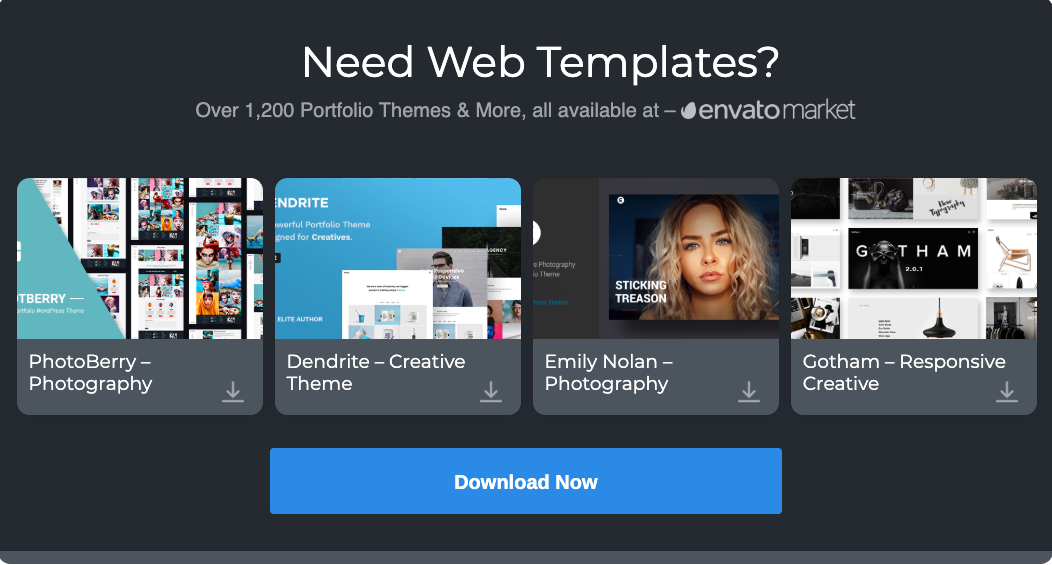 Detail Single Page Portfolio Template Free Download Nomer 27