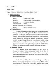 Detail Sinopsis Buku Non Fiksi Nomer 22