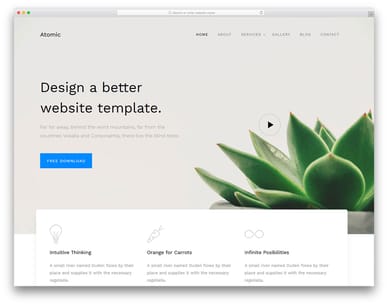 Detail Situs Template Web Gratis Nomer 6