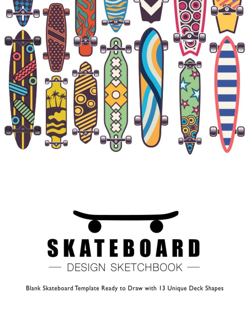 Detail Skateboard Deck Template Nomer 25